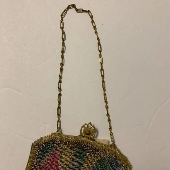 Whiting and Davis Vintage c.20's/30's Mesh Handbag - Picture 2 of 12